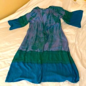 EARTHBOUND Tie Dye Duster Women’s LG/XL